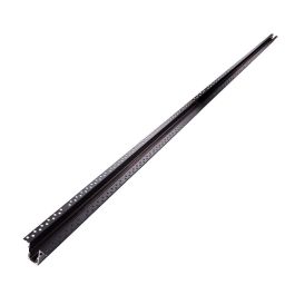 Carril Magnético Empotrado 20mm Negro 2M