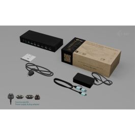 I-Tec 5X 4K DISPLAY Docking Station USB-C Universal 5x 4K/60Hz con Power Delivery 100W, 8K, Ethernet 2.5Gbps