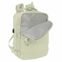 Safta Mochila Viaje Cabina Portatil 15,6'' Beige 29x44x19 cm