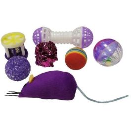 Aime AIME901557 - Set de 7 Juguetes para Gatos Aime AIME901557 - Set de 7 Juguetes para Gatos