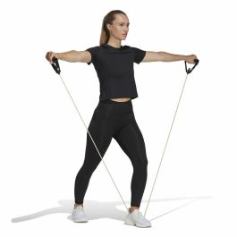 Camiseta de Manga Corta Mujer Adidas Powerreact Negro