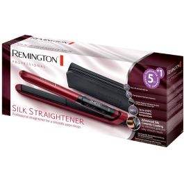 Remington S9600 Plancha de Pelo de Seda Cerámica Avanzada, Placas XL 110mm, Temp. 150-240°C, Calentamiento Rápido, Estuche