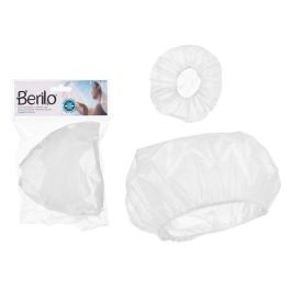 Gorro Ducha Plastico Blanco Berilo 14X22CM (48 Unidades) Precio: 26.49999946. SKU: B12N9EDS3R