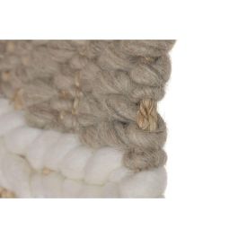 DKD Home Decor Tapiz Natural Beige 180 x 120 cm Lana Yute