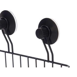 Soporte de Pared Rectangular Negro Berilo 24x18x10 cm - Metal y ABS (12 Unidades) Soporte de Pared Rectangular Negro Berilo 24x18x10 cm - Metal y ABS (12 Unidades)