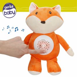 Peluche Proyector LED Colorbaby Felpa Plástico 25 x 27 x 13 cm (4 Unidades)