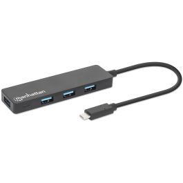 Manhattan USB-C Dock/Hub, Ports (4): USB-A (X4), 5 Gbps (USB 3.2