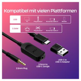 HP Cloud III Auriculares Gaming 7.1 Sonido DTS Headphone:X Inalámbrico USB-C Negro Rojo Over-Ear Cancelación Ruido Micrófono Boom Extraíble Precio: 95.69000045. SKU: B1A9X6W7ZF