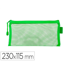 Liderpapel Bolsa Zipper Bag Poliéster Transpirable Multiusos 230x115 mm Verde Pastel Precio: 3.5574. SKU: B1E2WYGMMC