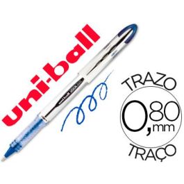 Rotulador Uni-Ball Roller Ub-200 Vision Azul 0,8 mm -Unidad 12 unidades