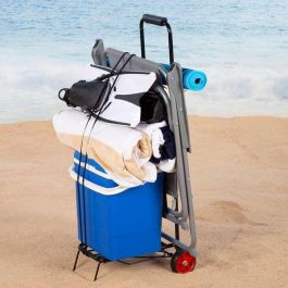 Color Baby Carro de Playa Multiuso 35x35x87 cm Rueda 90 mm