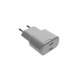 Groovy Cargador de Pared 2 USB-C Carga Rápida Blanco Precio: 12.7897. SKU: B16B37F79P