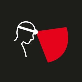 Petzl Linterna frontal multideporte SWIFT RL 1100 lúmenes Diadema reflectante Batería recargable Naranja