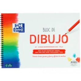 Oxford Bloc de Dibujo Escolar Tapa Blanda Espiral, 20 Hojas Liso Blanco 130g A4+ (5 Unidades) (5 Unidades) Precio: 13.7899996. SKU: B19R9PZEGK
