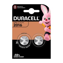 Duracell CR2016 Pila de Litio Botón 3V Ø20x1.6mm Blister 2 Unidades Precio: 3.50000002. SKU: S7902925