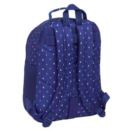 Safta Mochila Doble Benetton Drop Adaptable a Carro 420x320x150 mm