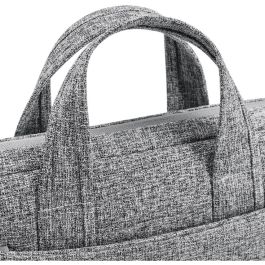 Rivacase 7921 Bandolera para Portátil Anvik 14" Gris Claro con Compartimento para Tablet y Bolsillos - Poliéster