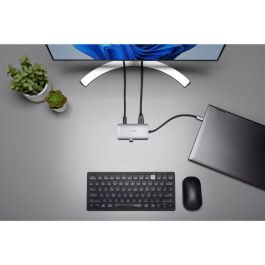 Hub USB Kensington K33820WW Negro Plateado