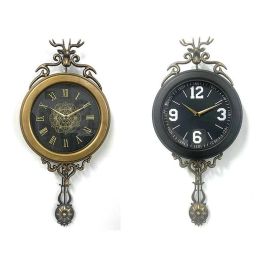 Reloj Pared Neoclasico DKD Home Decor Dorado Negro 7.5 x 57.5 x 27 cm (2 Unidades) Precio: 56.78999964. SKU: S3037759