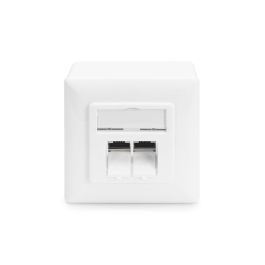 Digitus RJ45 Dose 2x RJ45 Cat6 blindada para montaje en superficie - Juego de 5
