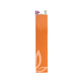 Papel Crespon Liderpapel 50 cm X 2.5M 34 gr-M2 Naranja Claro