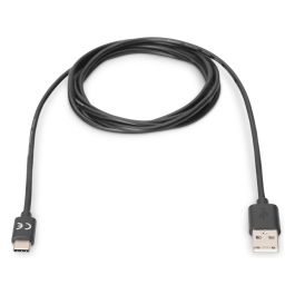 DIGITUS Cable USB 3.0 Tipo C a USB A Macho/Macho 1m Negro
