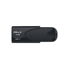 Memoria USB PNY FD512ATT431KK-EF Negro 512 GB (1 unidad)