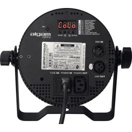 Algamlight Foco Proyector LED RGBW 4-en-1 12x10W Slim