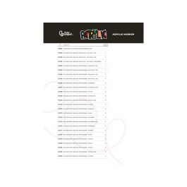 Liderpapel Rotulador Acrílico Expositor Madera Sobremesa 333 Unidades Colores Surtidos Tester