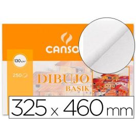 Papel Dibujo Basik 32.5x46 cm 130 gr Sin Recuadro 250 unidades Precio: 83.49999944. SKU: B1G9GVG567