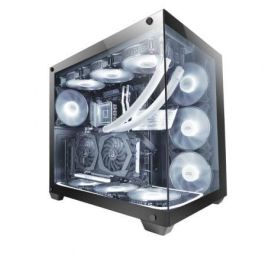 Mars Gaming MCV4 Caja Gaming Torre XXL E-ATX con Cristal Templado Continuo Sin Marco, Capacidad 10 Ventiladores y Radiadores 360mm Precio: 84.89000025. SKU: B13G7X4HRP