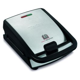 Tefal SW852D, Sandwichera y Gofrera Combinada, Negro y Acero Inoxidable, 700W Precio: 84.59000011. SKU: B1CCVLTRKL