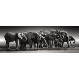 Clementoni Puzzle Panorama Herd of Giants High Quality 1000 Piezas (98x33cm)