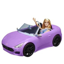 Mattel Muñeca Barbie con Descapotable, Juguete Set de Muñeca y Coche Convertible, para Niños de 3 a 99 años, No Necesita Pilas