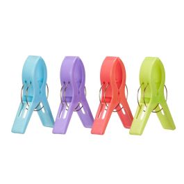 Set 4 Pinzas de Colores Surtidos Arte Regal 9.5x16x8 cm (24 Unidades) Set 4 Pinzas de Colores Surtidos Arte Regal 9.5x16x8 cm (24 Unidades)