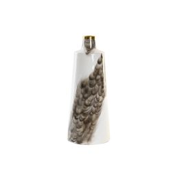 DKD Home Decor Jarrón Decoración Interior Moderno Bicolor de Metal y Hierro, 15x15x37 cm Precio: 25.4999998. SKU: S3039889