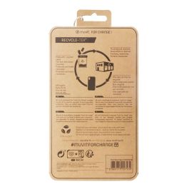 muvit for change funda compatible con Apple iPhone 13 transparente