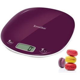 Báscula de cocina electrónica - TERRAILLON - MACARON Ciruela - Capacidad 5 Kg - Diseño elegante Precio: 32.88999978. SKU: B1K5NXW98L