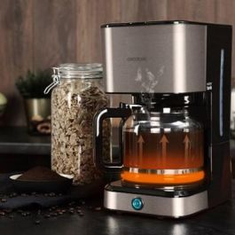 Cecotec Coffee 66 Heat Cafetera de filtro Semi-automática 1.5L, 12 Tazas, Jarra, Café Molido, 950W, Negro/Acero Inoxidable Cecotec Coffee 66 Heat Cafetera de filtro Semi-automática 1.5L, 12 Tazas, Jarra, Café Molido, 950W, Negro/Acero Inoxidable