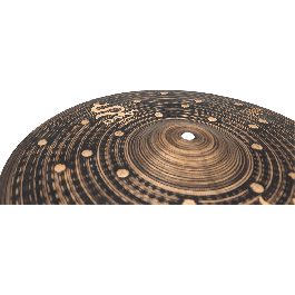 Zildjian Hi Hat 14" S Dark Platillos Oscuros, Complejos y Secos para Batería Acabado Exclusivo y Martilleado Aleatorio