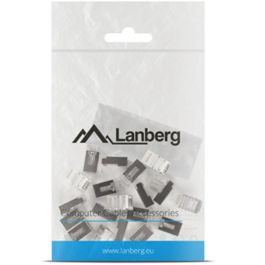 Lanberg PLS-6020 conector RJ-45 Acero inoxidable, Transparente Lanberg PLS-6020 conector RJ-45 Acero inoxidable, Transparente