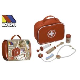 Maletin doctor con 7 accesorios de madera 23x16x8 cm Maletin doctor con 7 accesorios de madera 23x16x8 cm