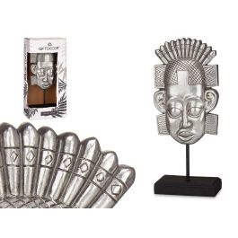 Giftdecor Cabeza Indio Con Base Plata Poliresina 17.5x10.5x36 cm (Set de 4) Precio: 58.88999941. SKU: S3611816