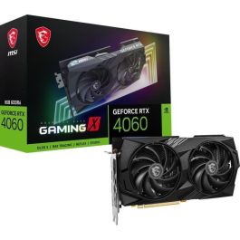 MSI GEFORCE RTX 4060 GAMING X 8G tarjeta gráfica NVIDIA 8 GB GDDR6 Precio: 373.95000027. SKU: B18SKH37FG