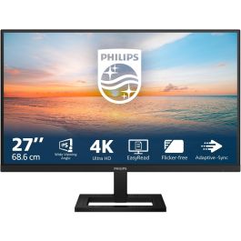 Philips 27E1N1900AE Monitor Profesional 27" 4K UHD IPS HDR USB-C Ergonómico Precio: 270.99000038. SKU: B14PX5KTJV
