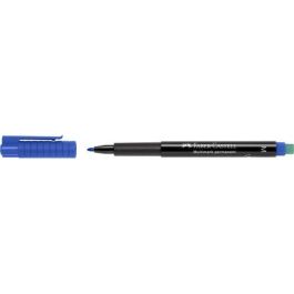 Rotulador Permanente Faber-Castell Multimark M  Azul (Set de 10) Precio: 12.3178. SKU: B155V58BKE