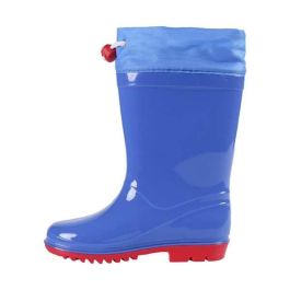 Cerdá T027 Botas de Lluvia PVC para Niños con Diseño Avengers, Color Azul, Talla 27