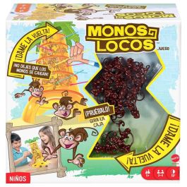 Mattel Juego Monos Locos - Juego de Mesa de Habilidad para Niños 5+ Años