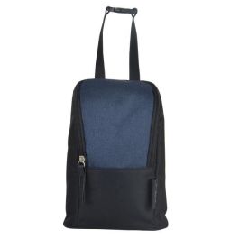 Bebé a bordo - bolso de pañales - fin de semana del equipo de luz de luna - bolso de viaje para bebé - detalles grandes de cuero negro moteado azul marino