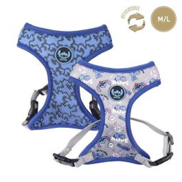 Cerdá T4M:M/L Arnés para Perros Stitch Talla M-L Azul Oscuro